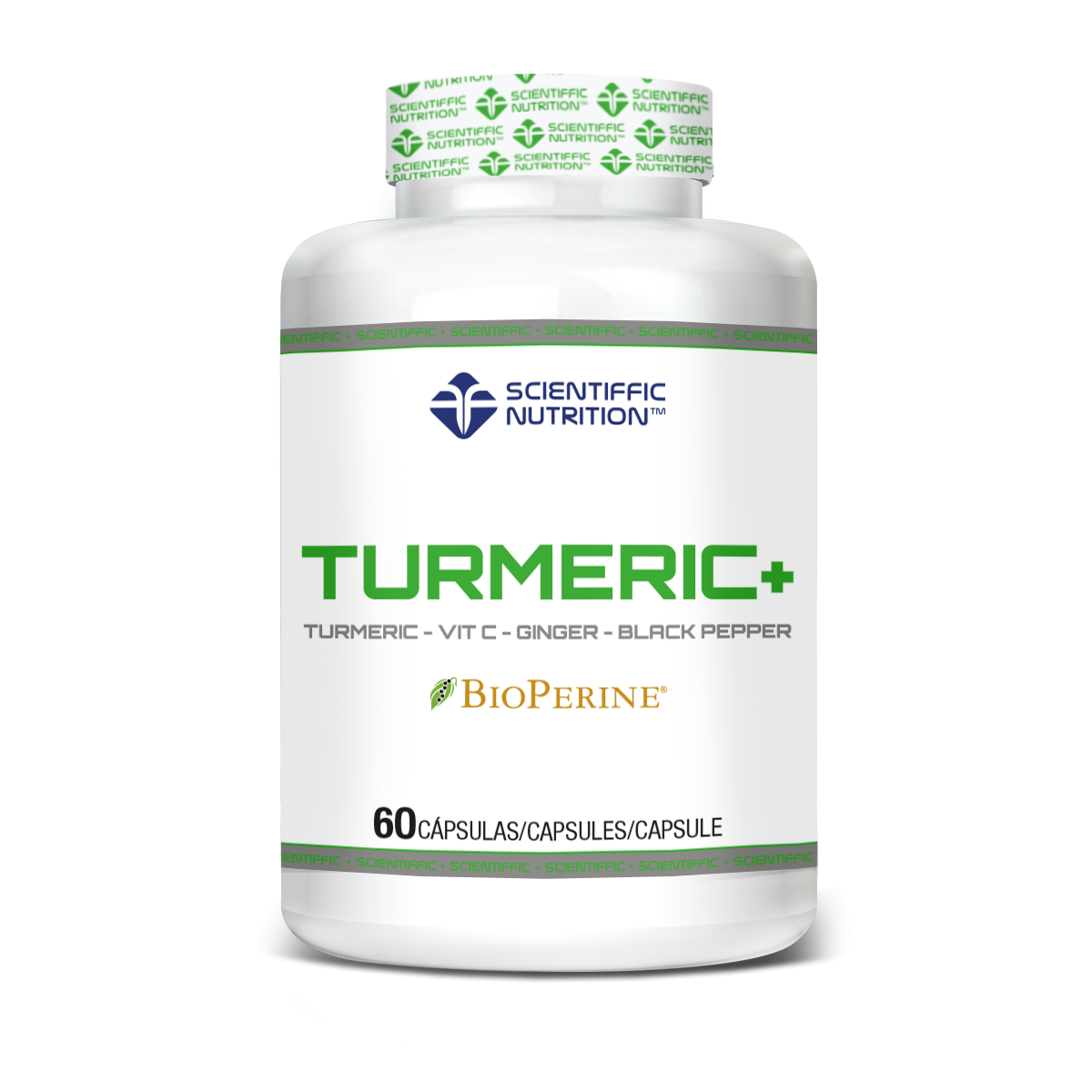 Scientific Nutrition Turmeric+ 60 cápsulas