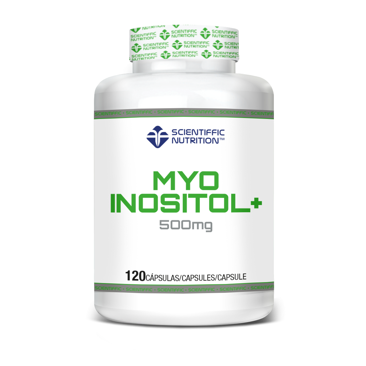 Scientiffic Nutrition  Myo-Inositol – 120 cápsulas