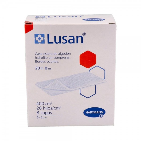 Gasa Est Lusan ( S-5U ) 25 Unid