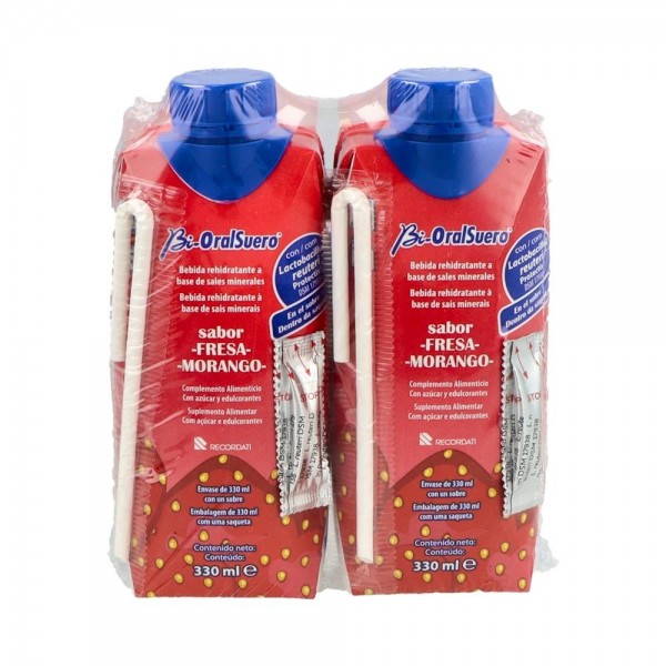 Bioralsuero Fresa 3X200 Ml Briks