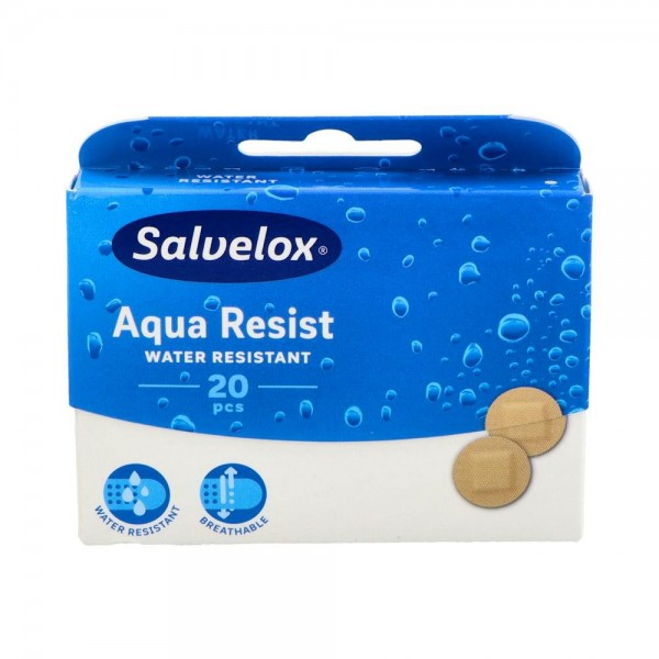 Salvelox Tiritas Aqua Plast Res Redond 20 U