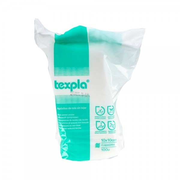 Aposito Texpla 10 X 10 Cm 100 U