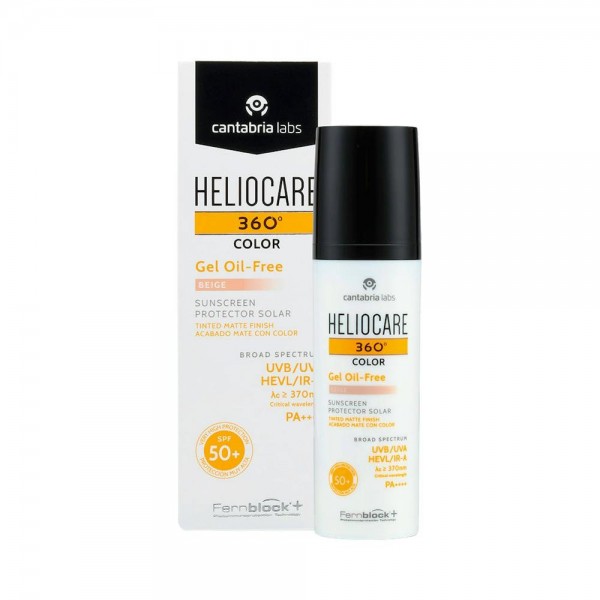 Cantabria Labs Heliocare 360 Color Gel Oil Free Beige 50 Ml