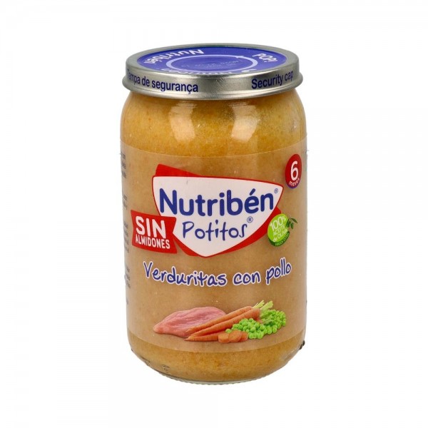 Nutriben Pollo Guisantes Y Zanahoria 235 G