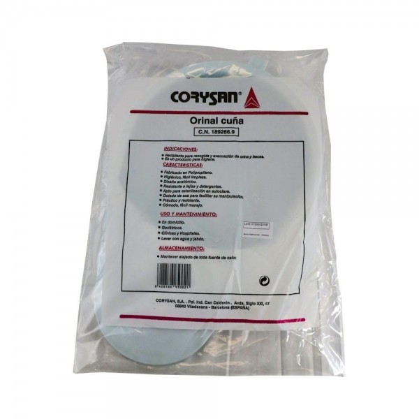 Orinal Corysan Cuña Anatomico