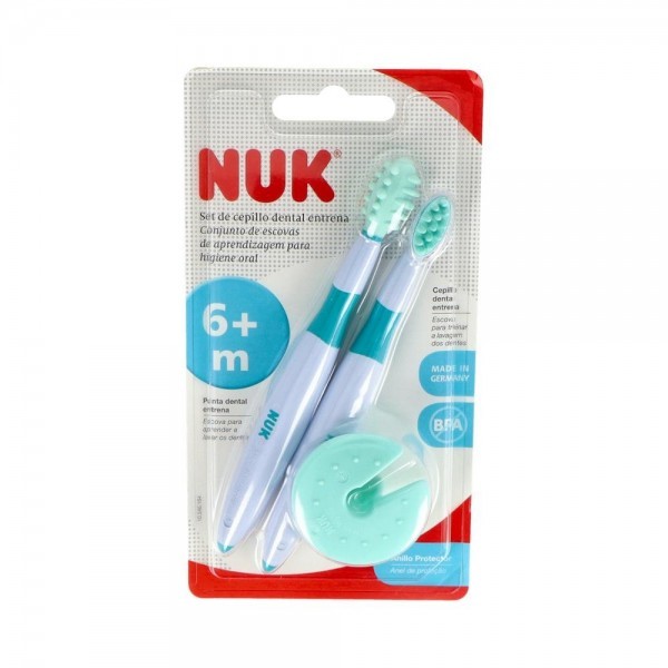 Set Nuk Cepillos Dental Entrena 2U