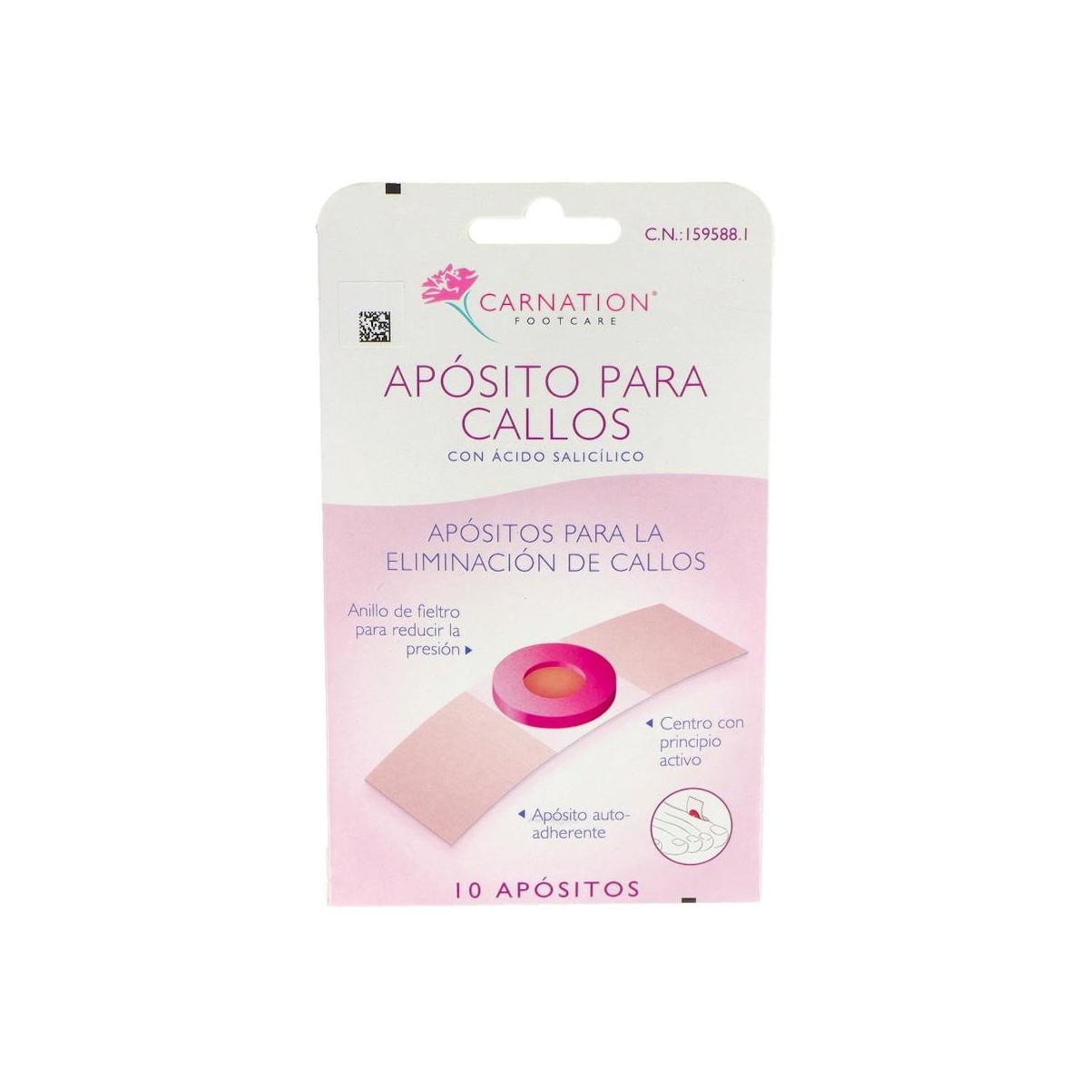 Aposito Comforsilcallos Carnation Prim Car539
