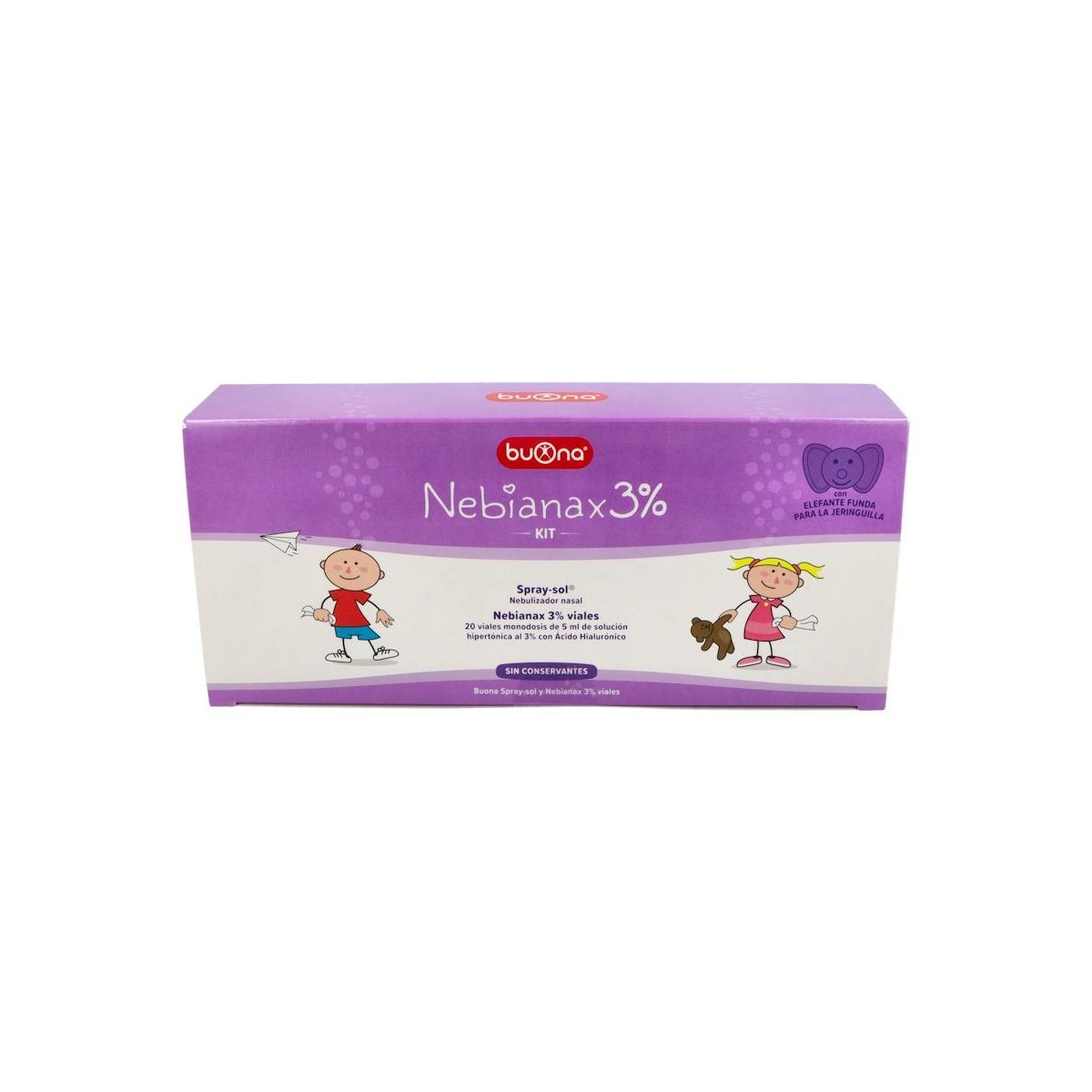 Nebianax (Nebial) 3% Viales Kit