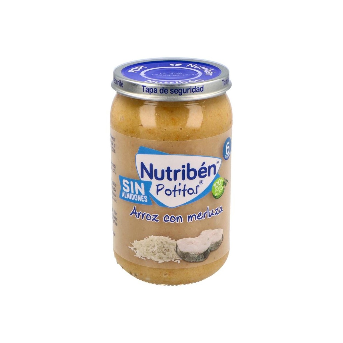 Nutriben Potito Suprema Merluza Arroz 235 G +6 M