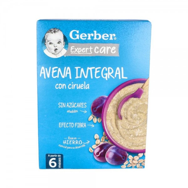 Gerber Papilla Avena Con Ciruela 250G