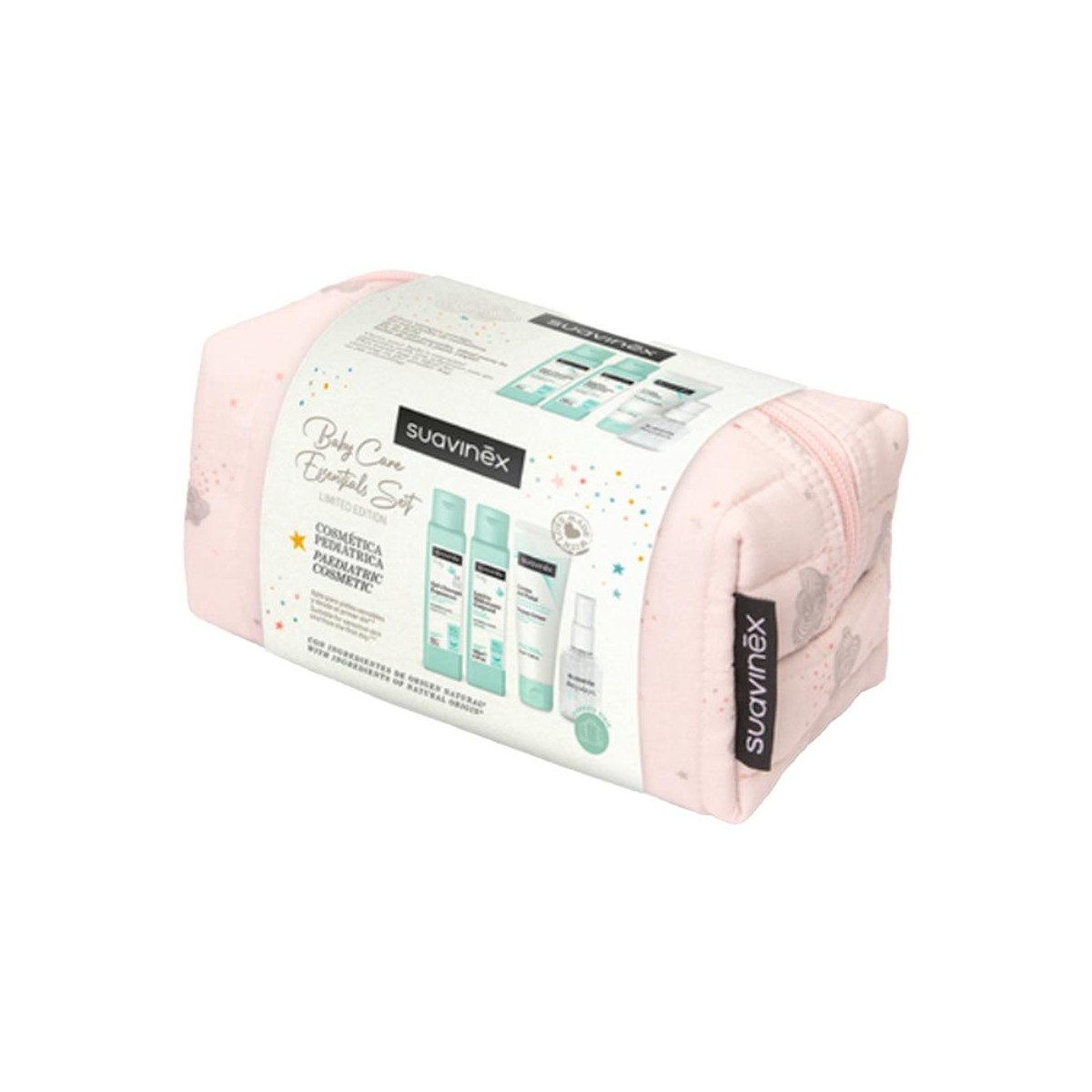 Suavinex Neceser Tela Viaje Rosa
