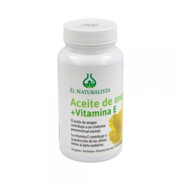 El Naturalista Aceite De Onagra + Vitamina E Bote 90 Perlas